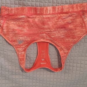 Orange Adidas Sports Bra